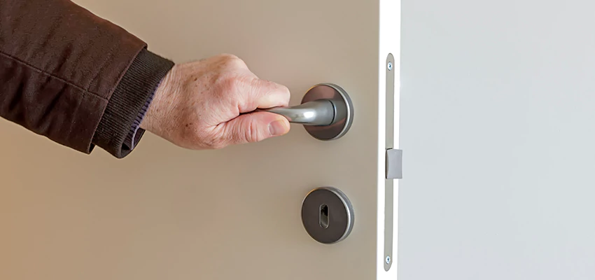 Restroom Locks Privacy Bolt Installation in Lathrop, California